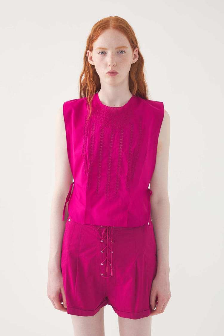 Antik Batik Top Brodé Lola