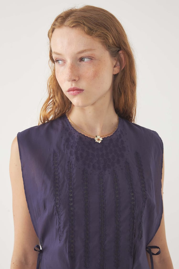 Antik Batik Top Brodé Lola