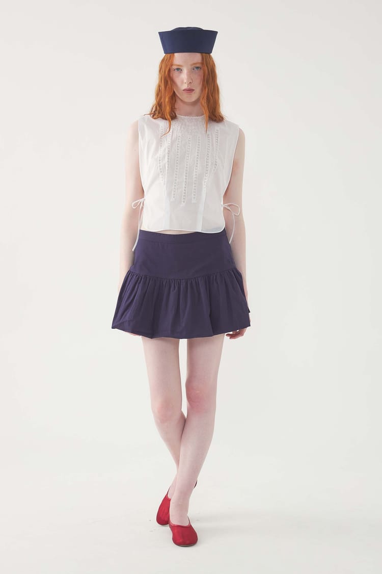 antik batik Top brodé Lola