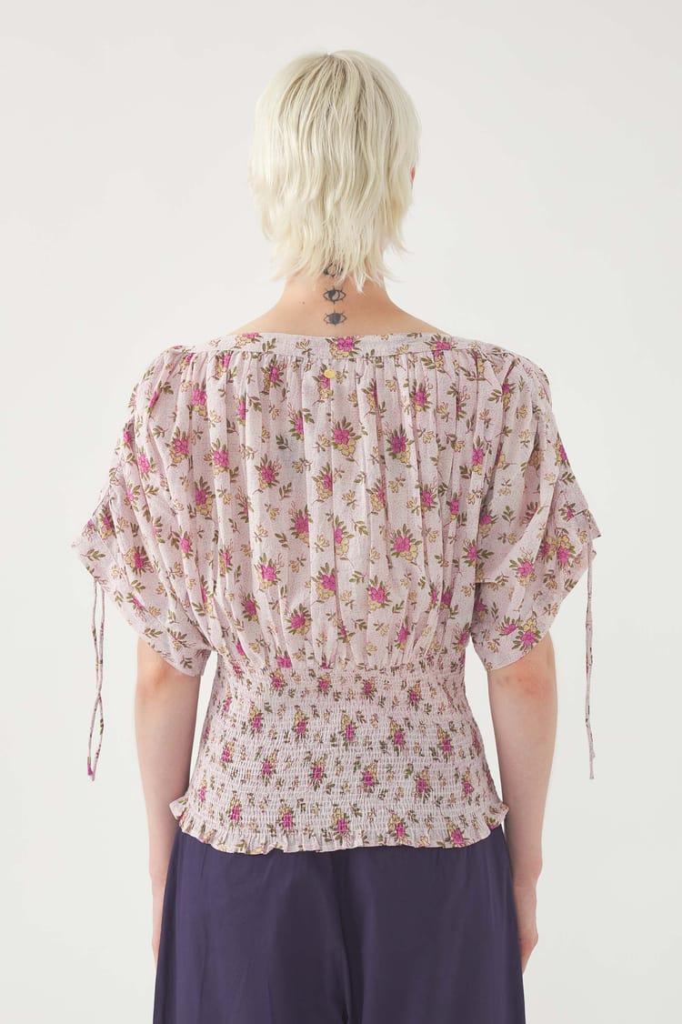 Antik Batik Top Smocké Pada