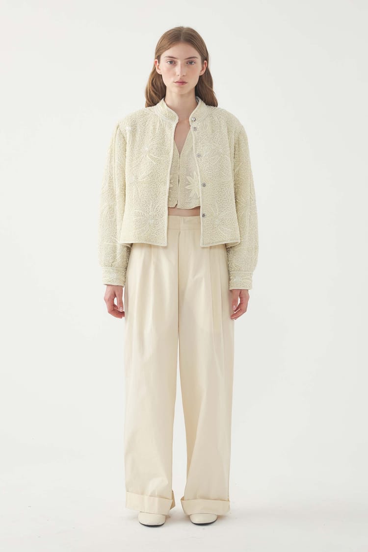 antik batik Veste à sequins Mahata