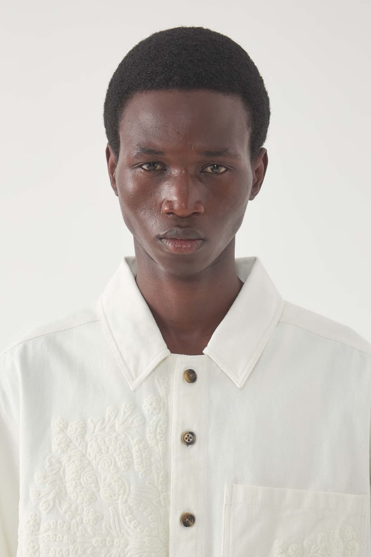 Antik Batik Veste Brodée Adonis
