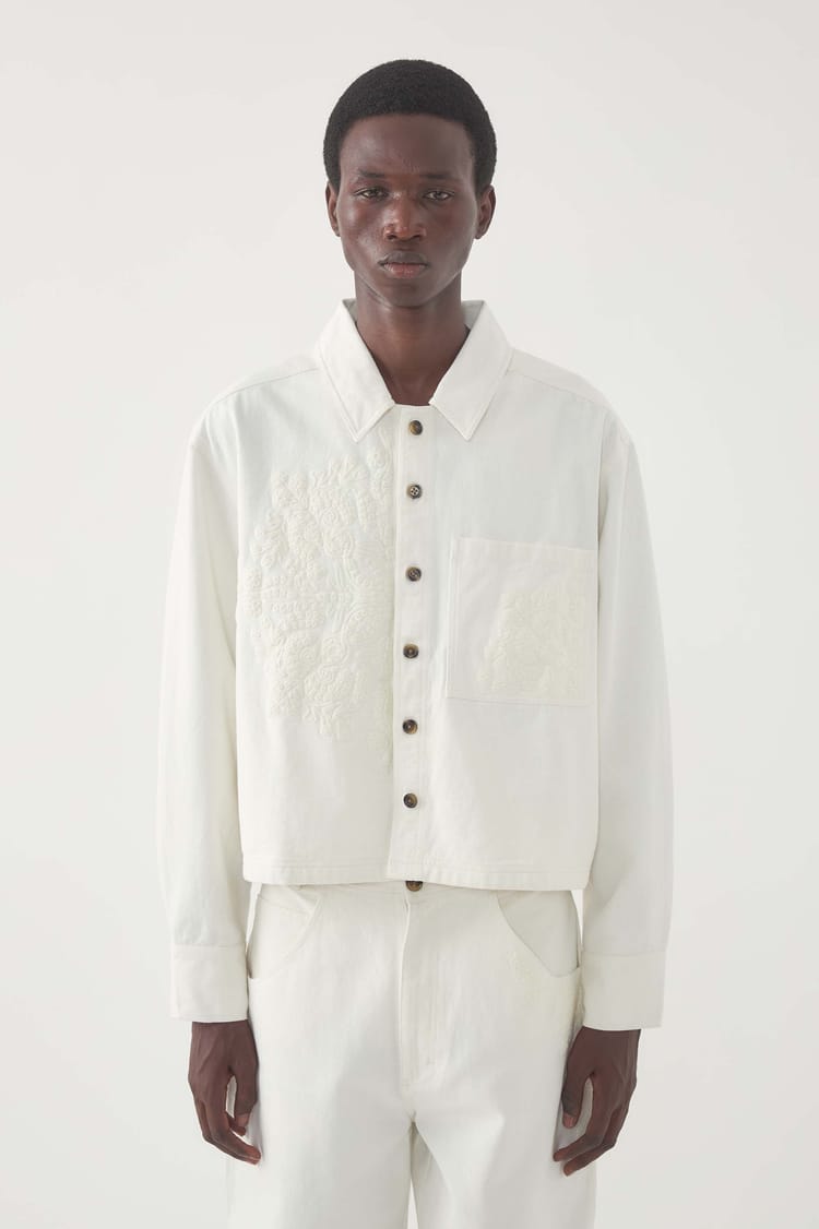 Antik Batik Veste Brodée Adonis