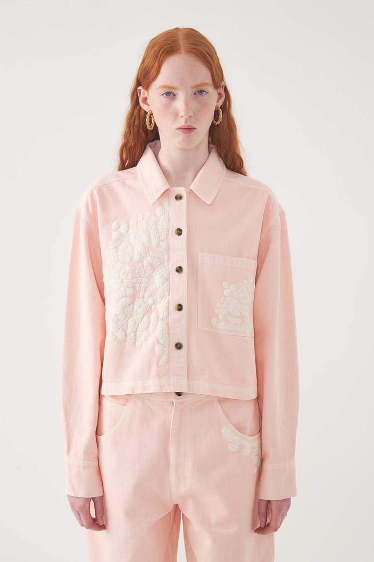 Antik Batik Veste Brodée Adonis