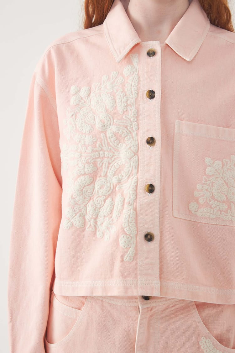 Antik Batik Veste Brodée Adonis