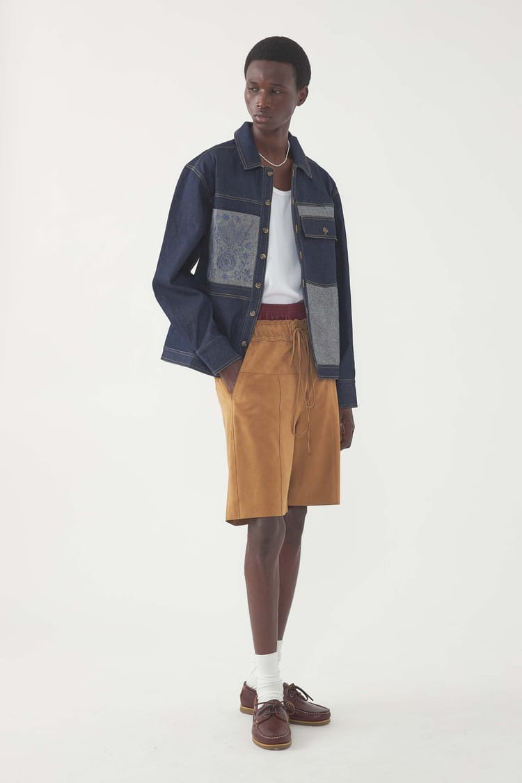 antik batik Veste brodée Randy