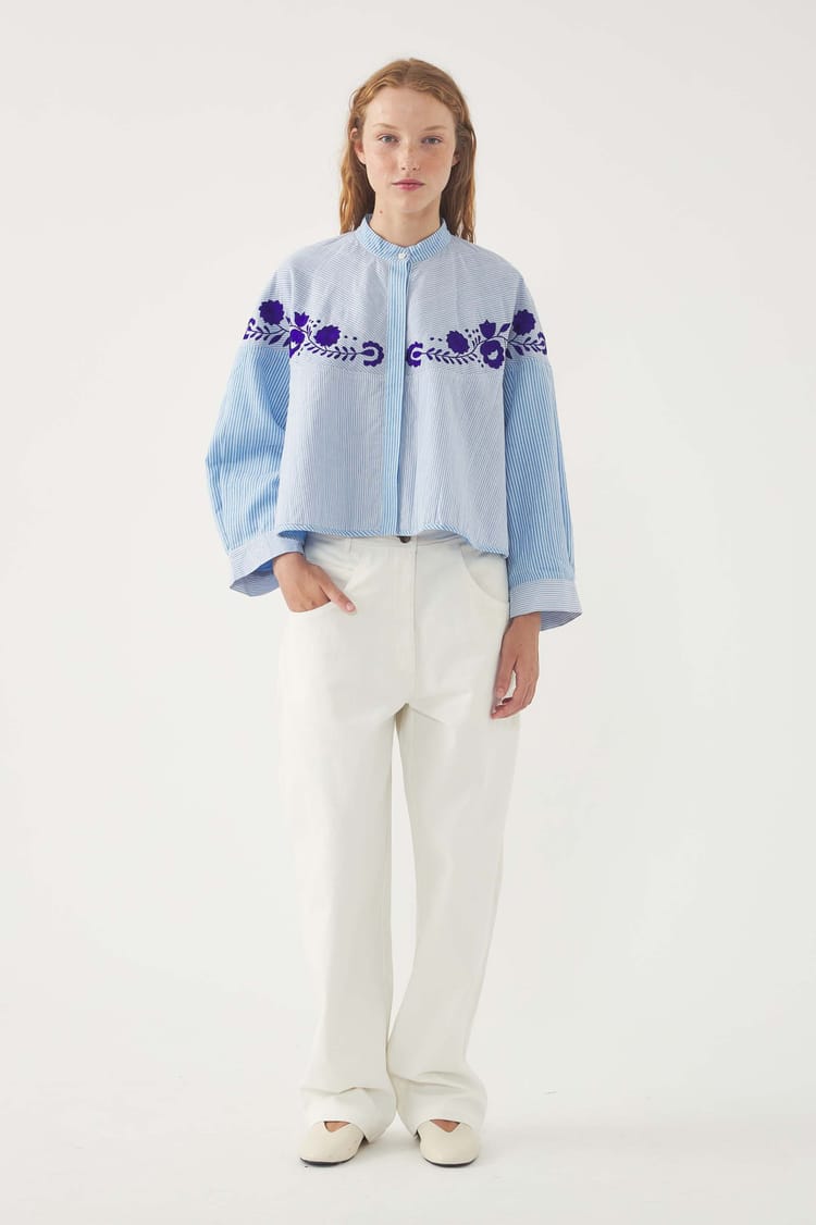 antik batik Veste brodée Tamir