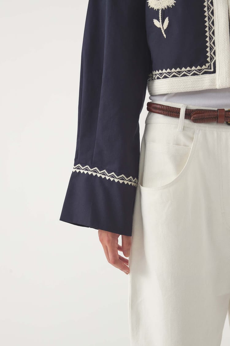 Antik Batik Veste Brodée Winna