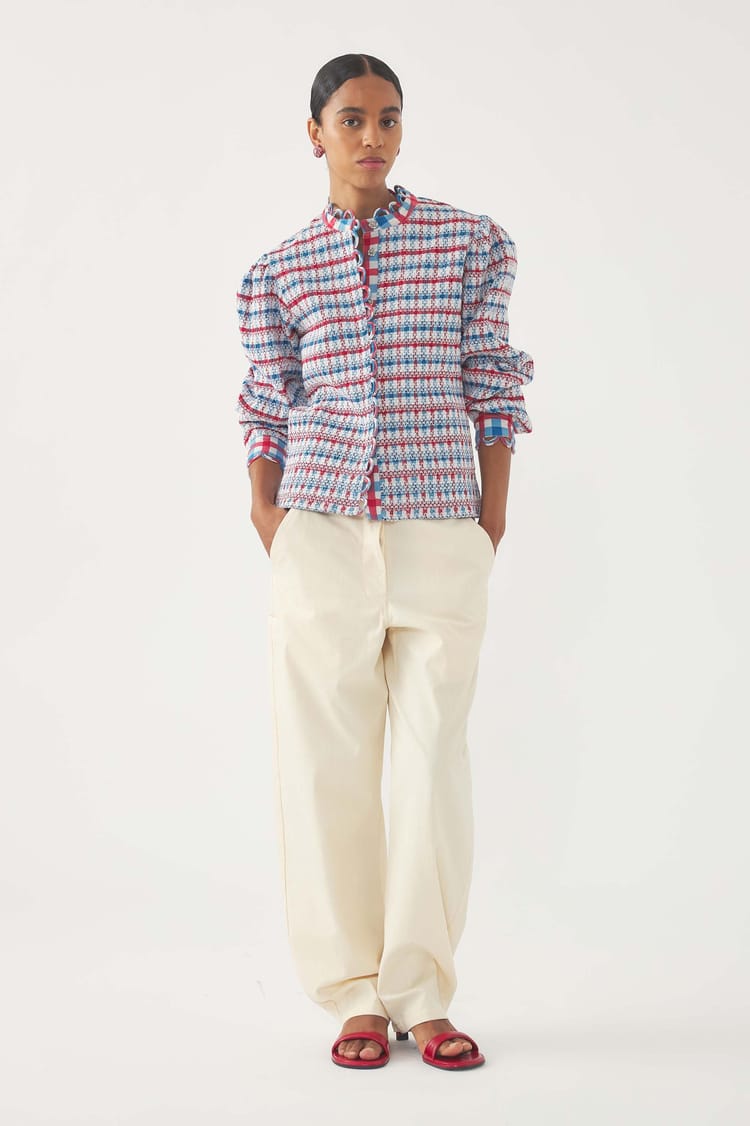 antik batik Veste Polly