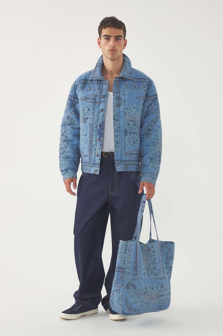 antik batik Veste Taya