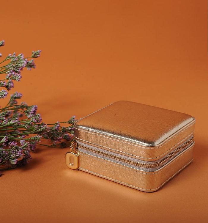 Antoinette Ameska Boite à Bijoux Doré