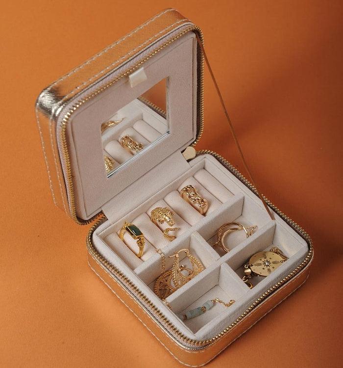 antoinette ameska Boite à Bijoux Doré