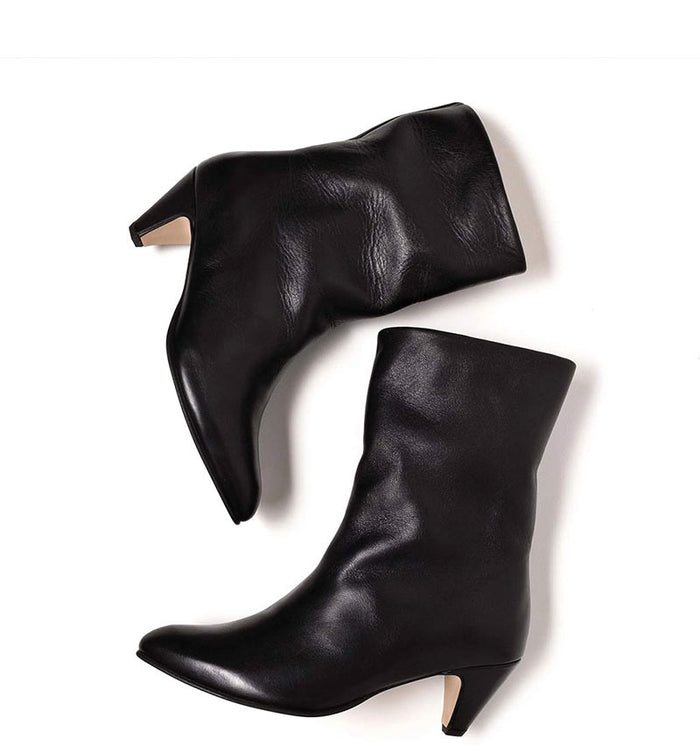 Antoinette Ameska Boots VULLY Noir (lisse)