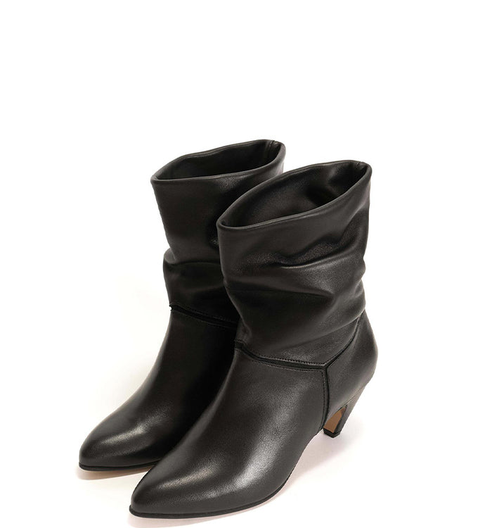 Antoinette Ameska Bottines JASSI Noir (Lisse)