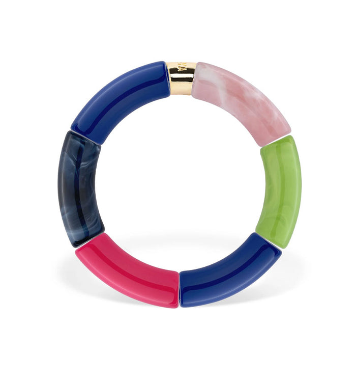 Antoinette Ameska Bracelet AMAZONIA Bleu/Fuschia