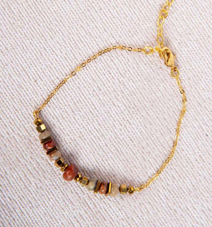 antoinette ameska Bracelet ANAIS Terracota