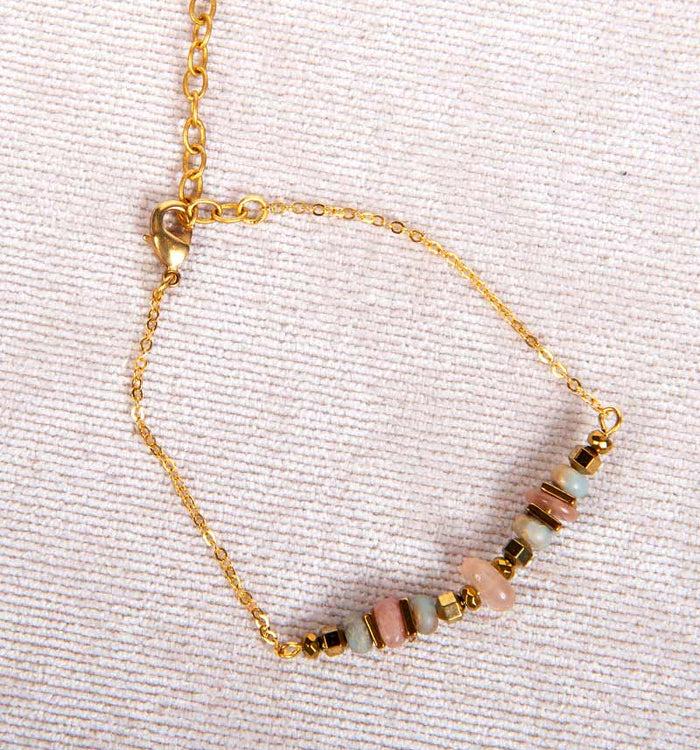 antoinette ameska Bracelet ANAIS Vert d'eau