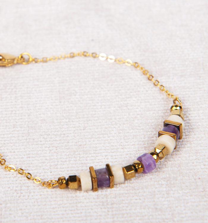 Antoinette Ameska Bracelet ANAIS Violet