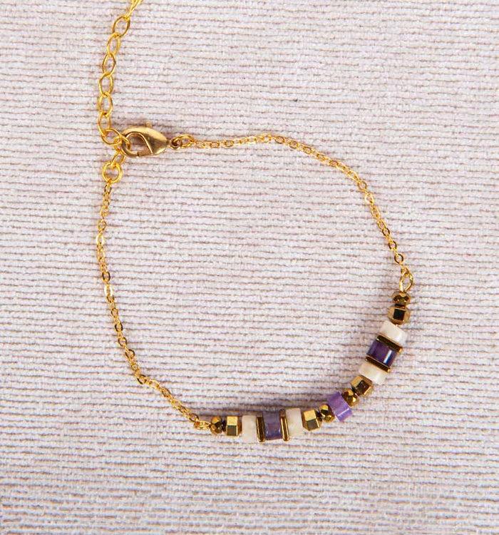 antoinette ameska Bracelet ANAIS Violet