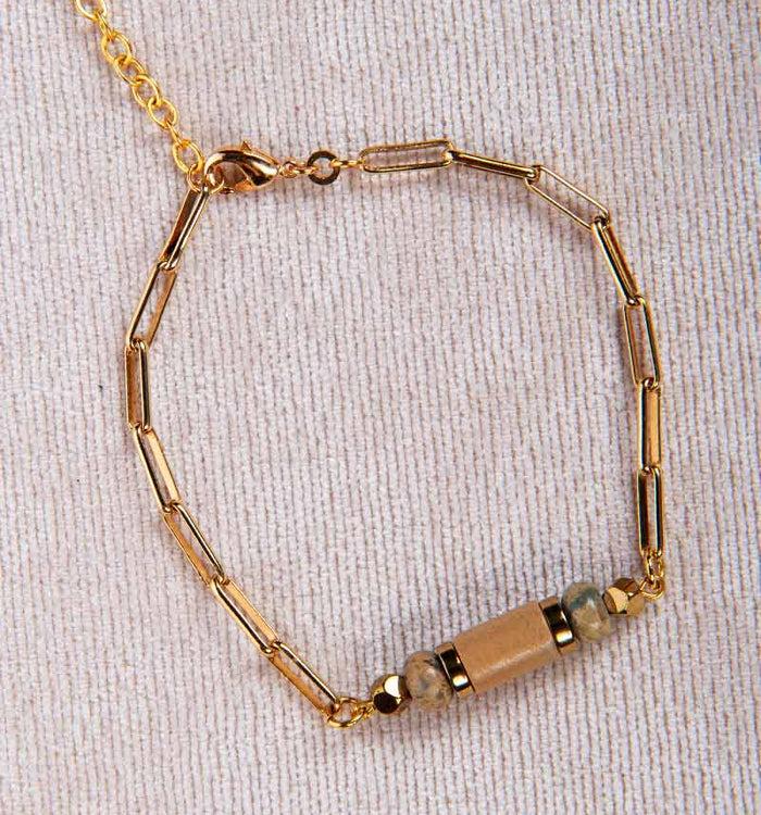 antoinette ameska Bracelet AURORE 02 Beige