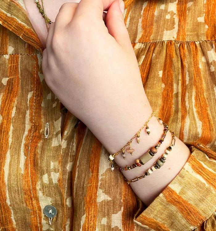 Antoinette Ameska Bracelet CORALIE Nude