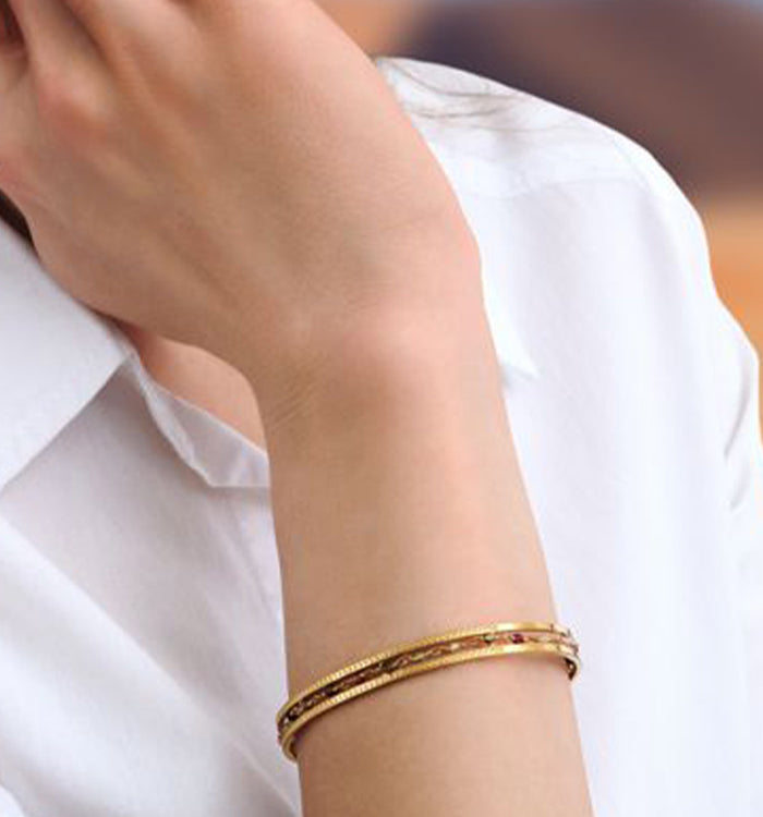 Antoinette Ameska Bracelet Jonc - Sabah Multicolore