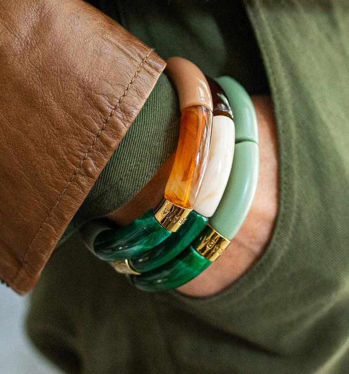 antoinette ameska Bracelet PANTANAL Vert