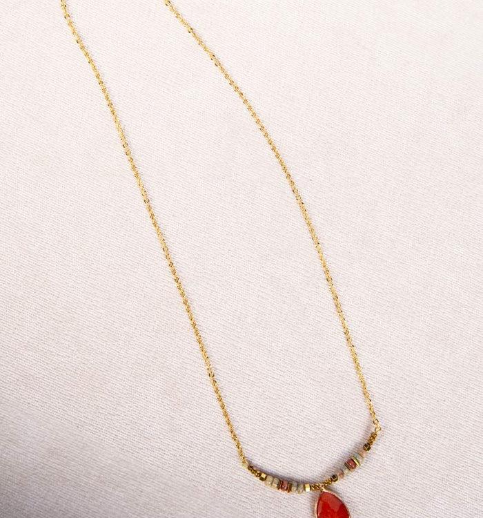 Antoinette Ameska Collier ANAIS Terracota