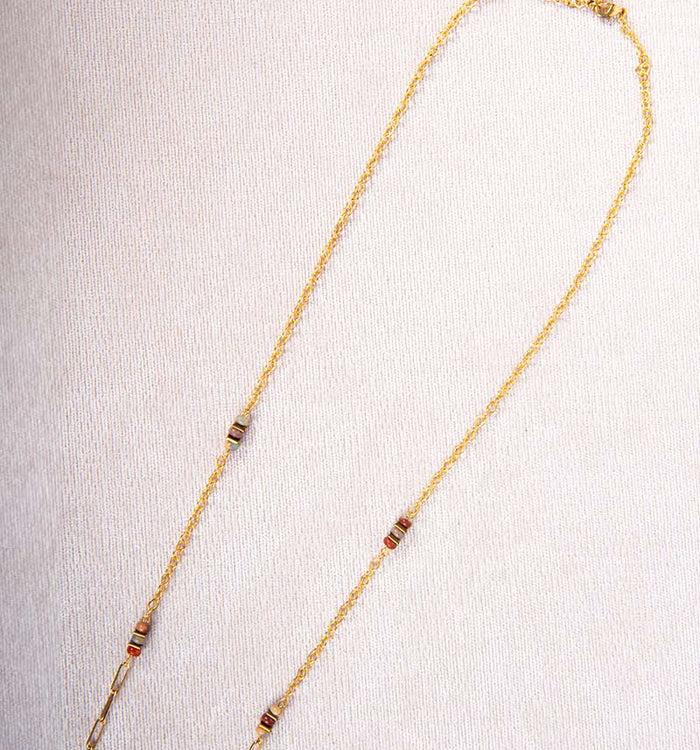 Antoinette Ameska Collier AURORE 02 Terracota