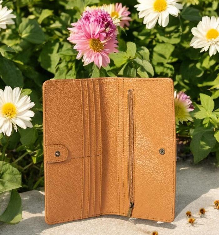 Antoinette Ameska Compagnon IBIZA Camel/Métal Or