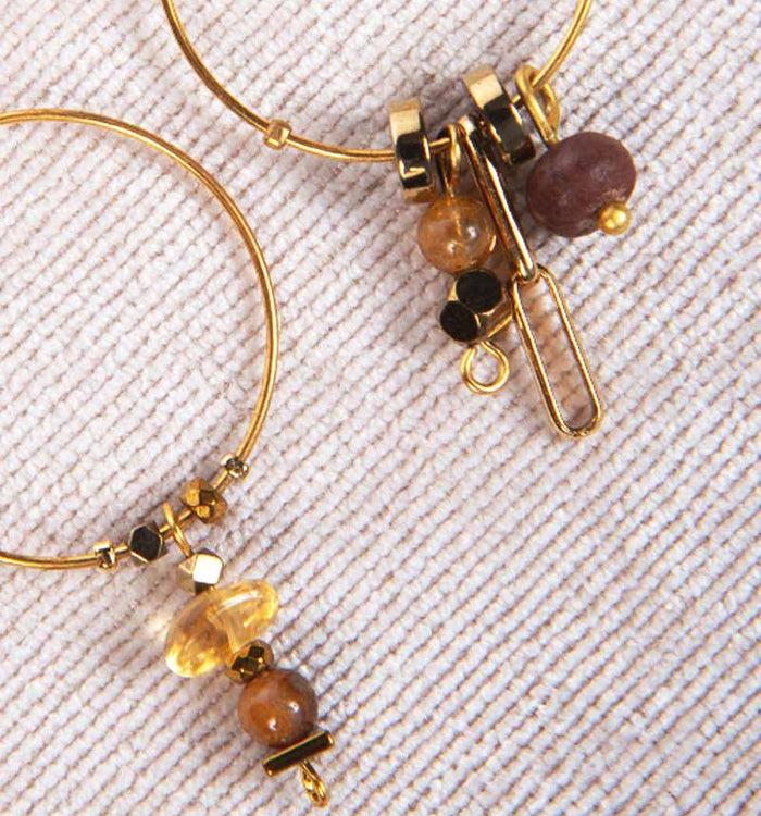 Antoinette Ameska Créoles AURORE 02 Terracota