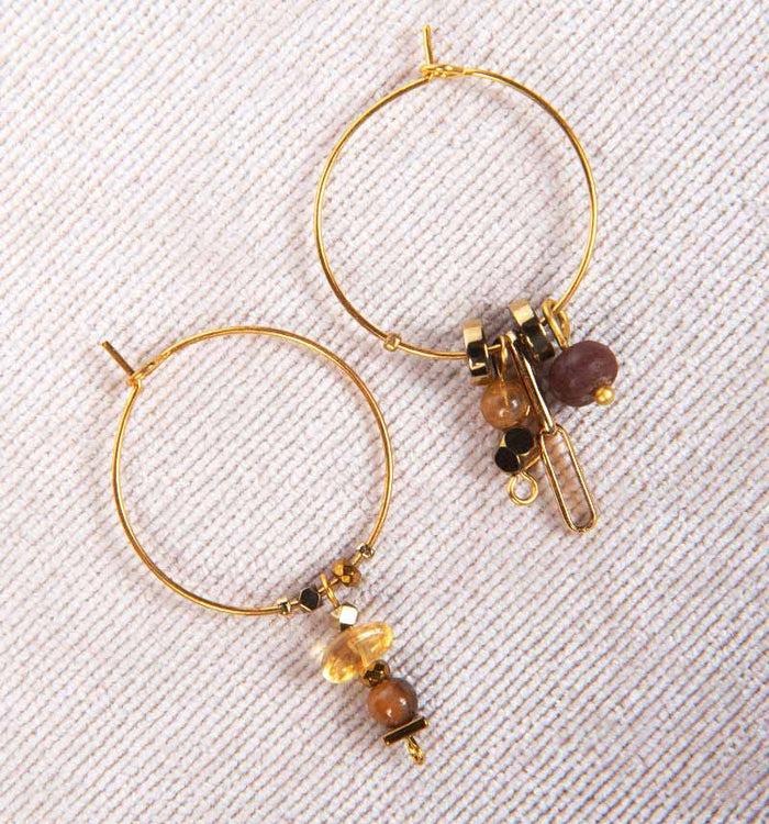 antoinette ameska Créoles AURORE 02 Terracota