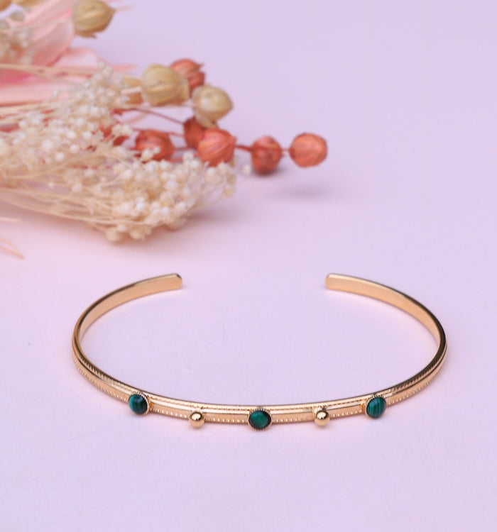 antoinette ameska Jonc MARQUISE Malachite