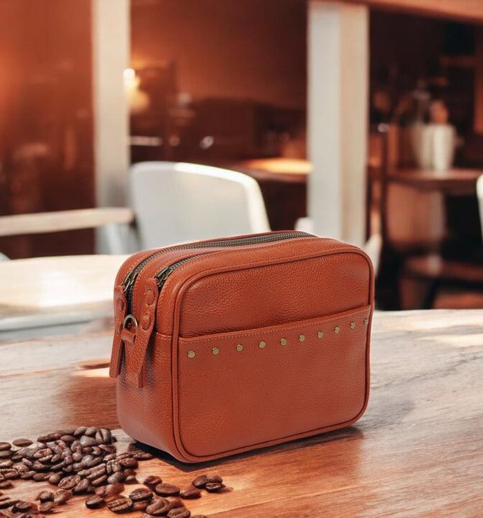 Antoinette Ameska Petit Sac BROOKLYN Tabac