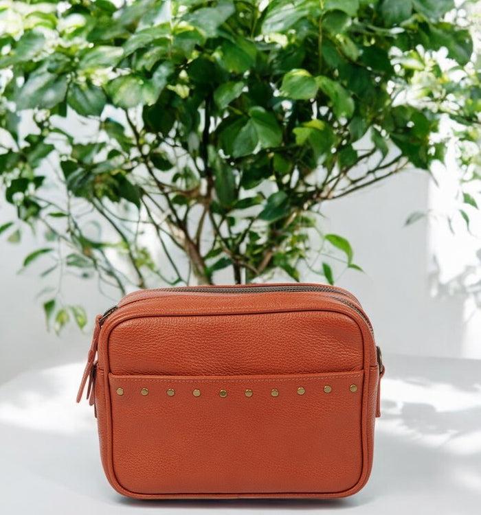 antoinette ameska Petit Sac BROOKLYN Tabac