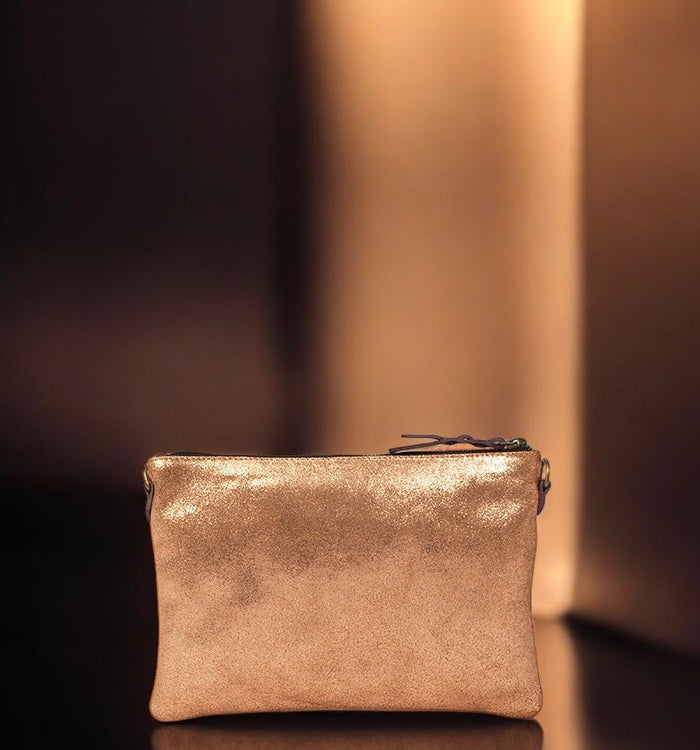 Antoinette Ameska Pochette LOUXOR Violet/Agrume