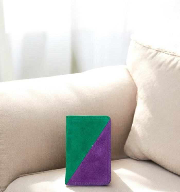 Antoinette Ameska Porte-carte BILBAO Vert/Violet