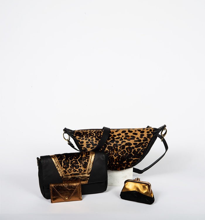 Antoinette Ameska Porte-carte FLORENCE Bronze