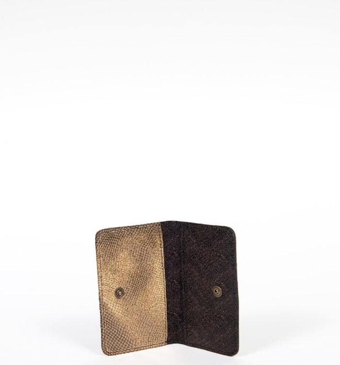 Antoinette Ameska Porte-carte NEVADA Python Marron