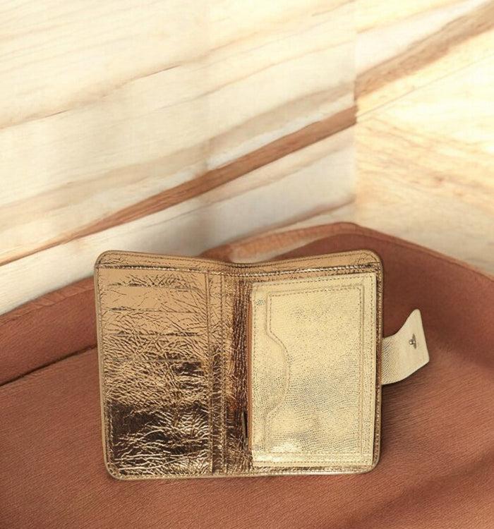 Antoinette Ameska Portefeuille TOKYO Bronze