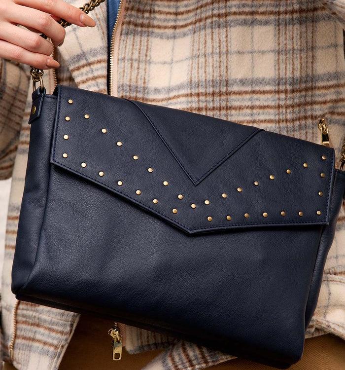 Antoinette Ameska Sac NORA Bleu Indigo