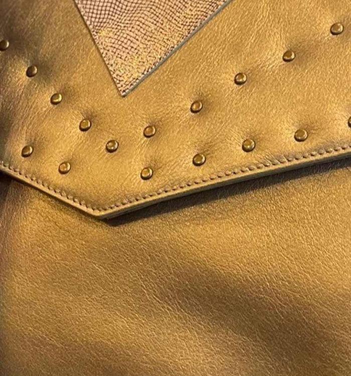 Antoinette Ameska Sac NORA Bronze Métallisé