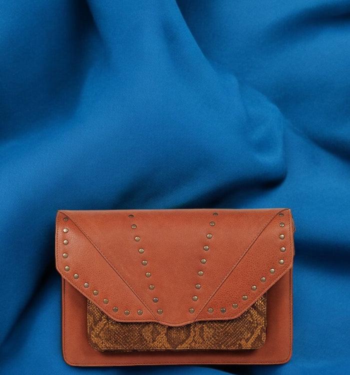 Antoinette Ameska Sac OMAHA Tabac/Python