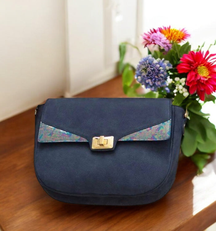 Antoinette Ameska Sac SPA Bleu/Hologramme