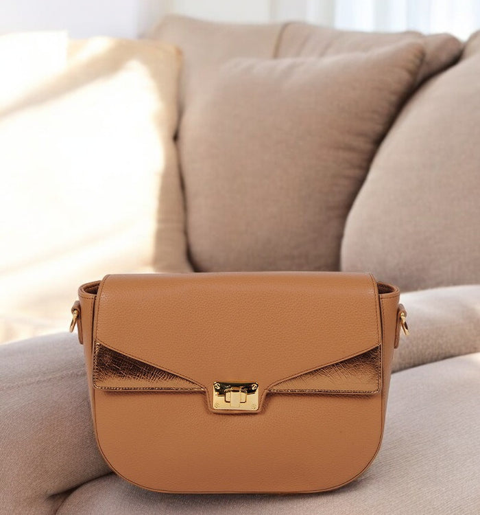 antoinette ameska Sac SPA Camel/Bronze