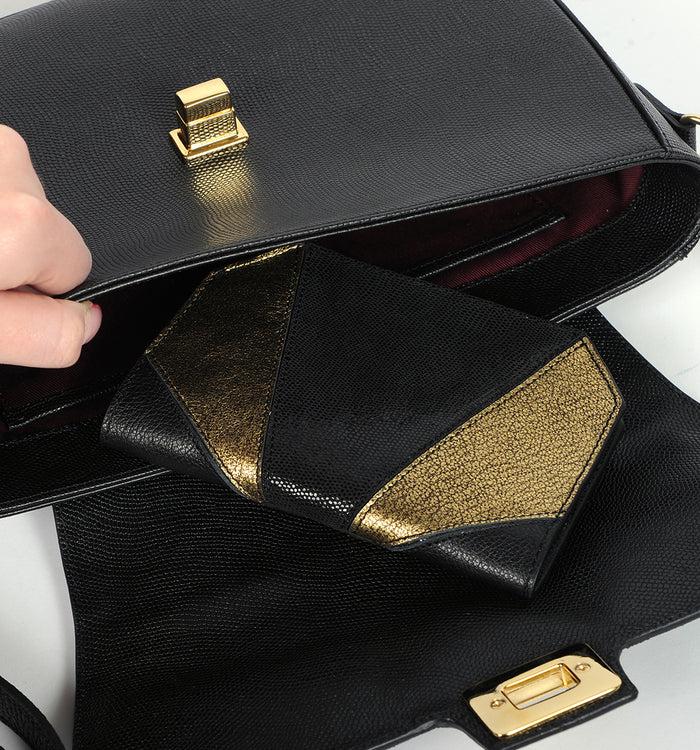 Antoinette Ameska Sac SPA Noir/Bronze