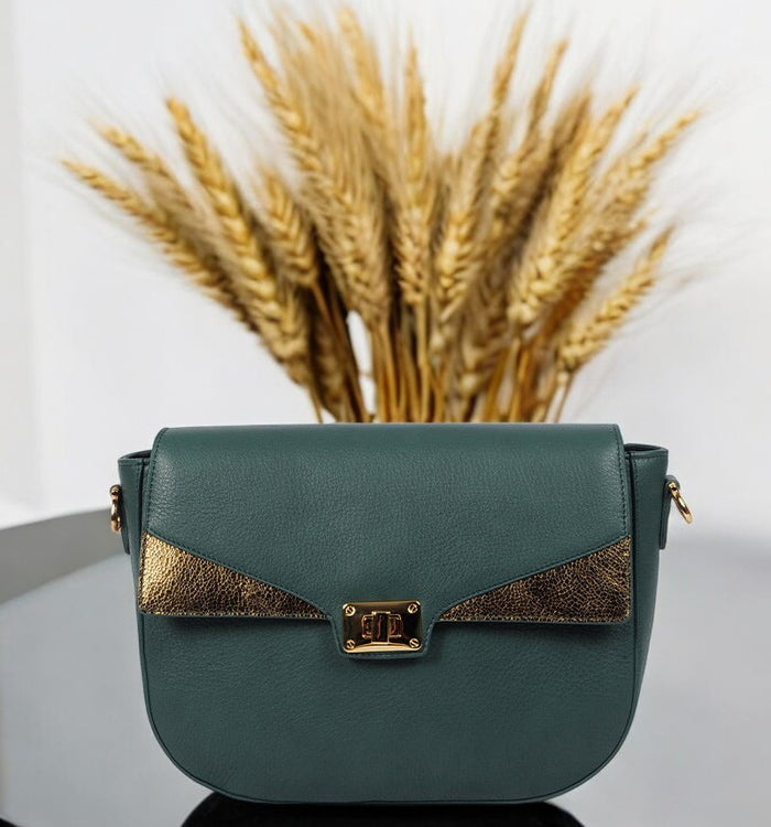 antoinette ameska Sac SPA Vert Forêt/Metal Vert