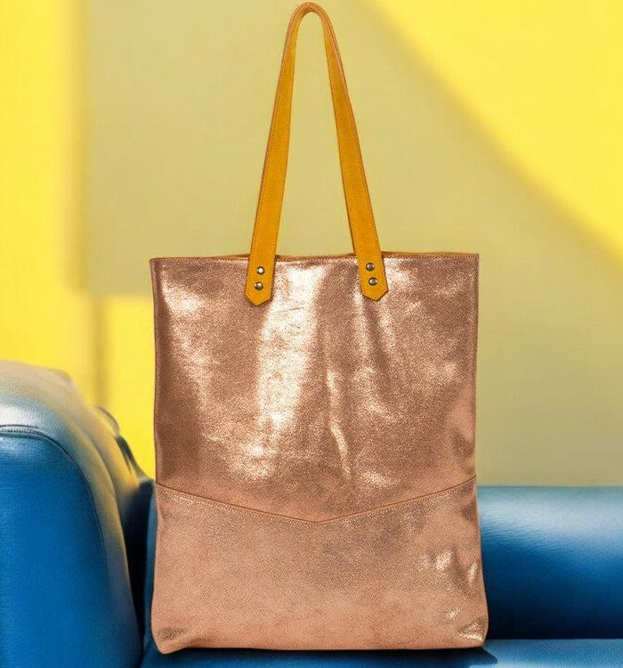 Antoinette Ameska Sac TIVOLI Rose Jaune Agrume