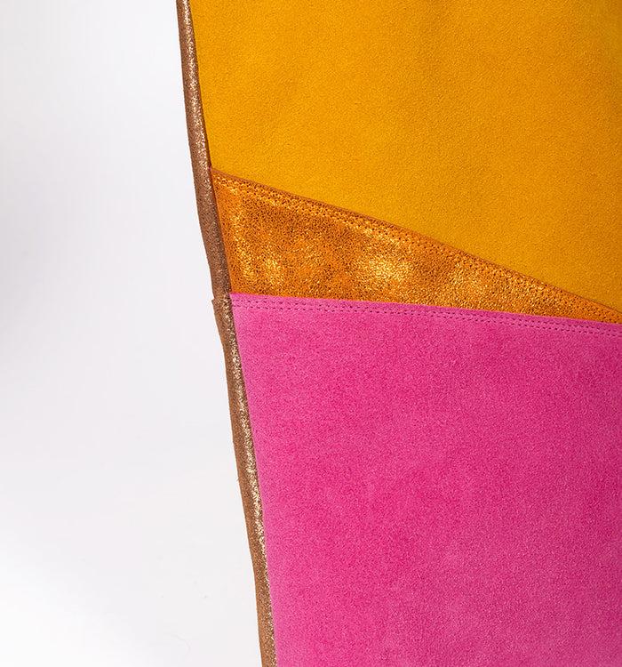 Antoinette Ameska Sac TIVOLI Rose Jaune Agrume