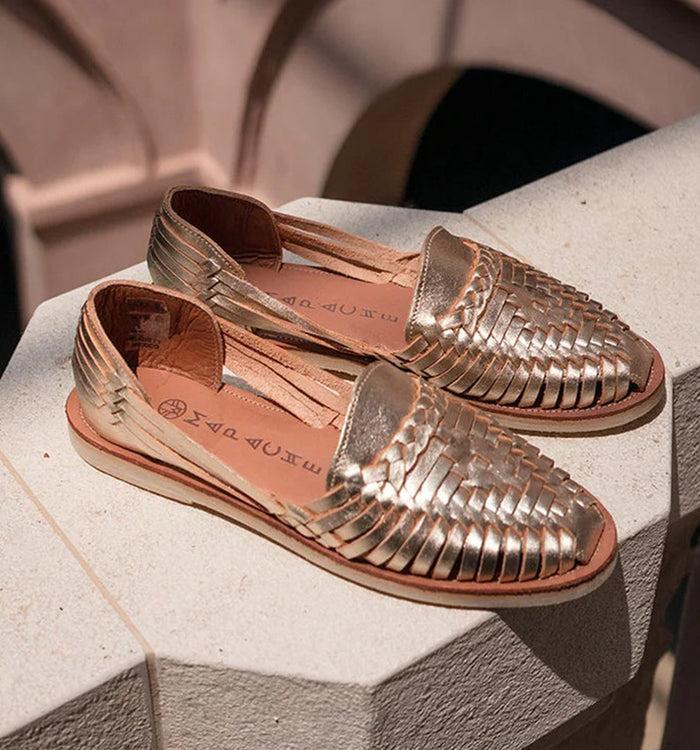 antoinette ameska Sandales ALEGRE Champagne